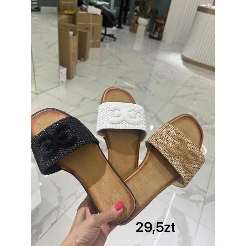 Buty Klapki DAMSKIE (36-41,12par)Kolor Jak na zdzięciu