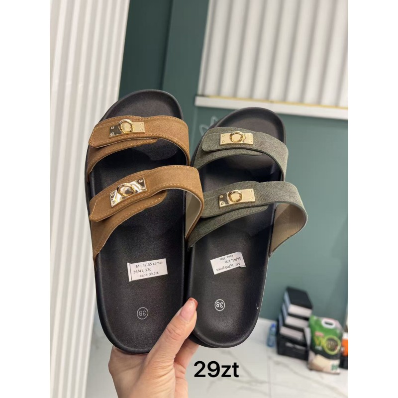 Buty Klapki DAMSKIE (36-41,12par)Kolor Jak na zdzięciu