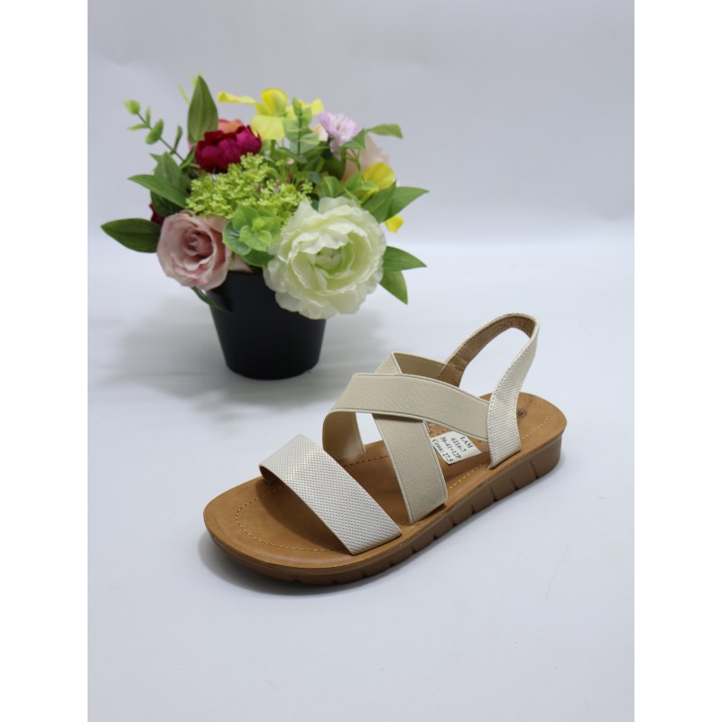 Sandały DAMSKIE. SIZE: 36/41 (12 PAR/PACZKA) KOLOR JAK NA ZDZIĘCIU