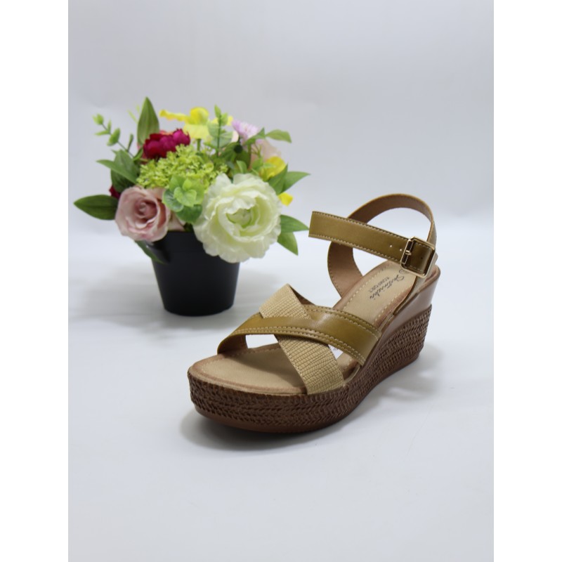 Sandały DAMSKIE. SIZE: 36/41 (8 PAR/PACZKA) KOLOR JAK NA ZDZIĘCIU