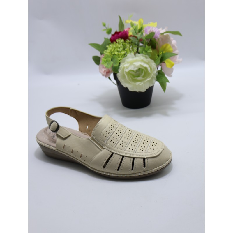 Sandały DAMSKIE. SIZE: 36/42 (12 PAR/PACZKA) KOLOR JAK NA ZDZIĘCIU