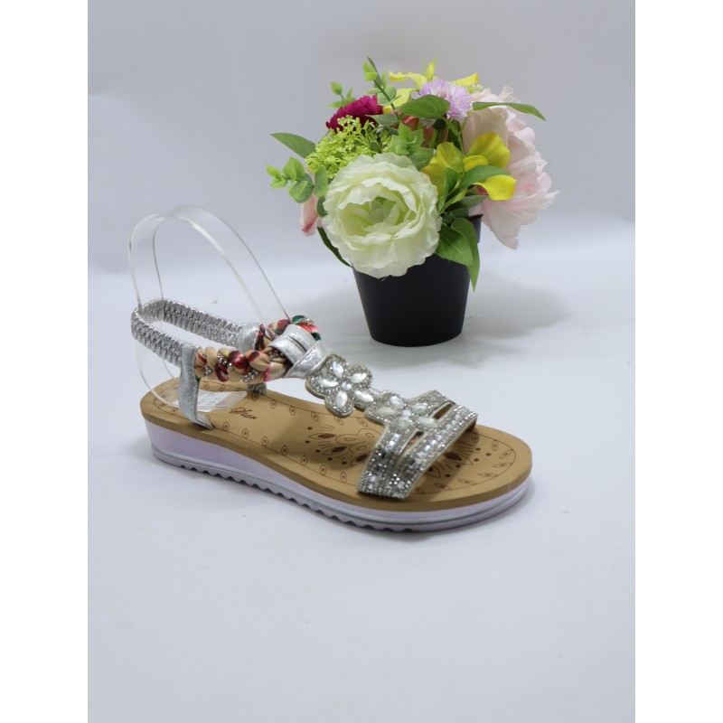 Sandały DAMSKIE. SIZE: 36/41 (12 PAR/PACZKA) KOLOR JAK NA ZDZIĘCIU