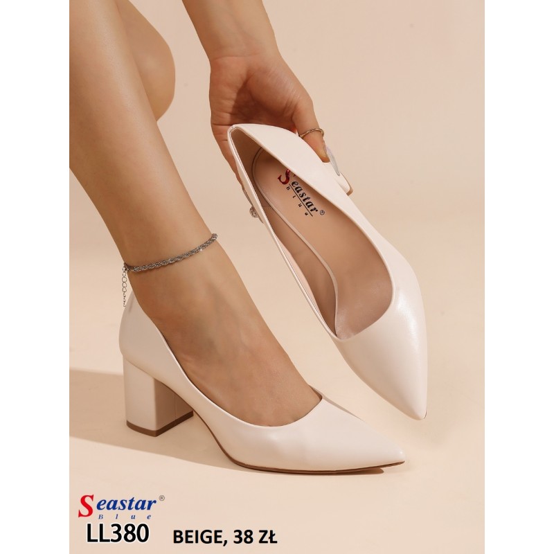 Buty Czołenka DAMSKIE (36-41,12par)Kolor Jak na zdzięciu