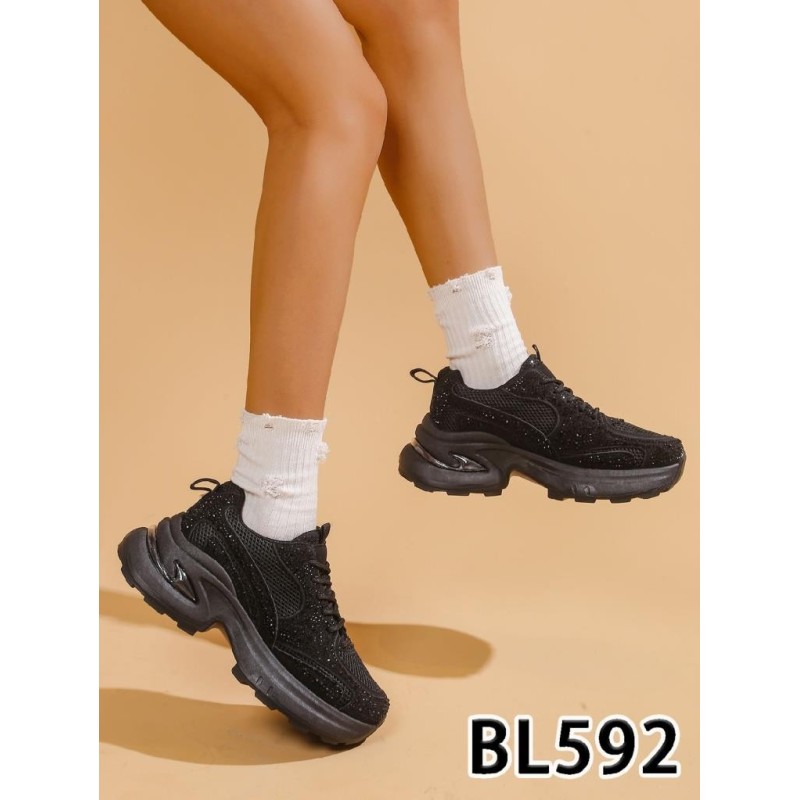 Buty Sportowe DAMSKIE (36-41,12par)Kolor Jak na zdzięciu