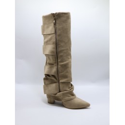 BOTKI DAMSKIE. SIZE: 36/41 (12 PAR/PACZKA) KOLOR JAK NA ZDZIĘCIU