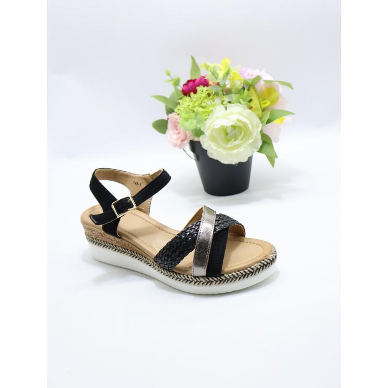 Sandały DAMSKIE. SIZE: 36/41 (12 PAR/PACZKA) KOLOR JAK NA ZDZIĘCIU