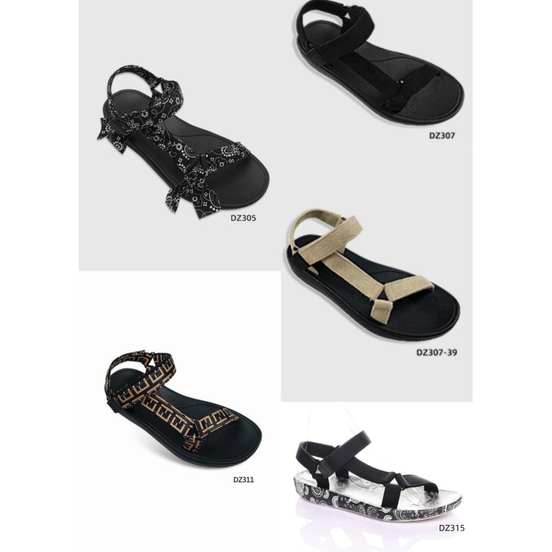 Buty Sandały DAMSKIE (36-41,12par)Kolor Jak na zdzięciu
