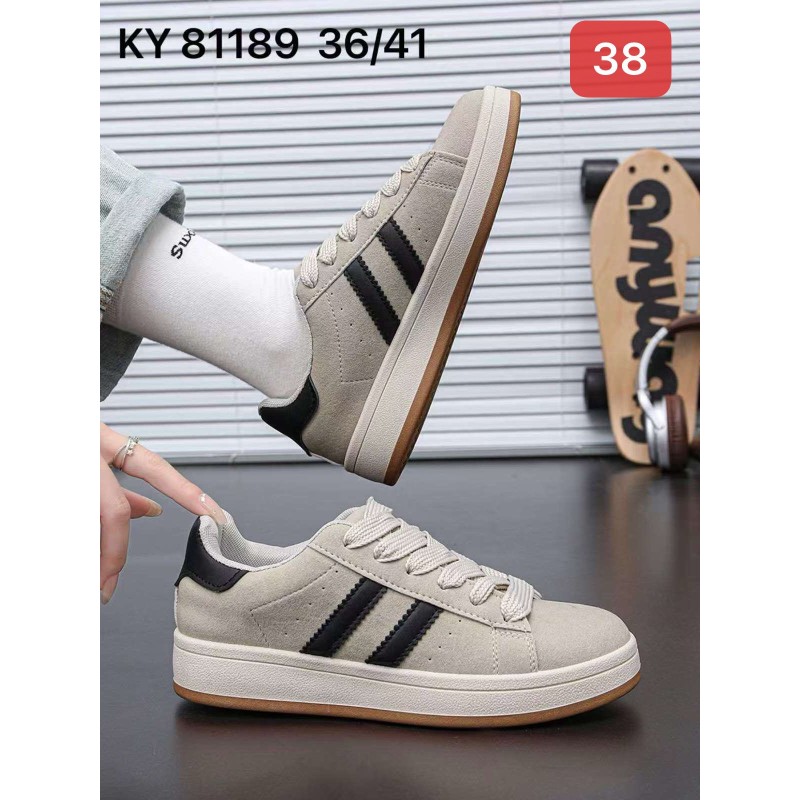Buty Sportowe DAMSKIE (36-41,12par)Kolor Jak na zdzięciu