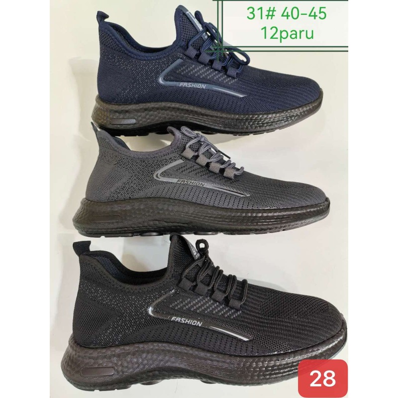 Buty Sportowe MĘSKIE(40-45,12par)Kolor Jak na zdzięciu
