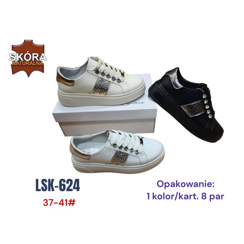 Buty Sportowe DAMSKIE (37-41,12par)Kolor Jak na zdzięciu