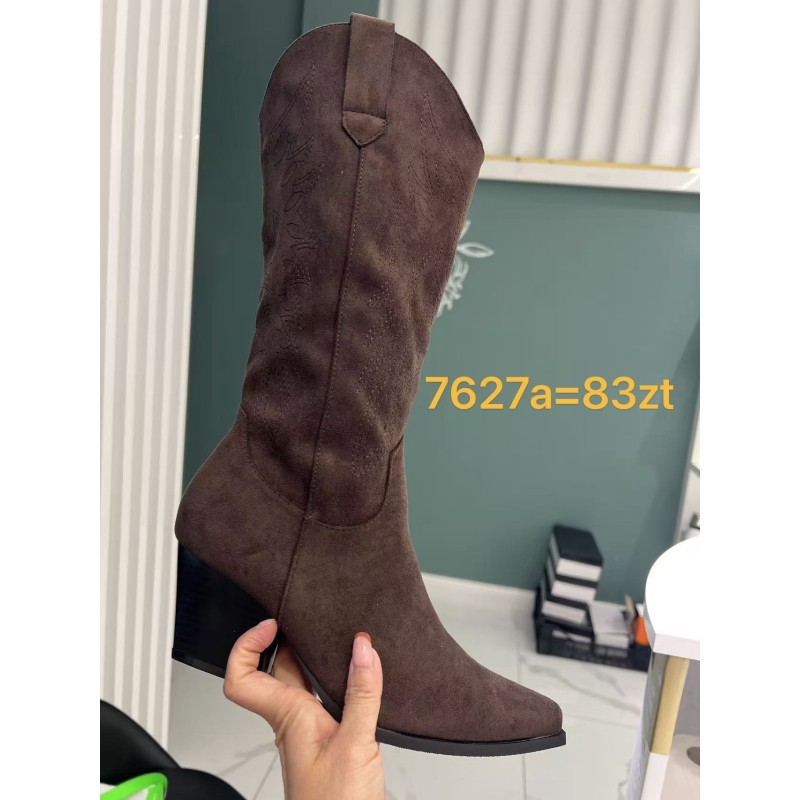 Buty Botki DAMSKIE (36-41,12par)Kolor Jak na zdzięciu