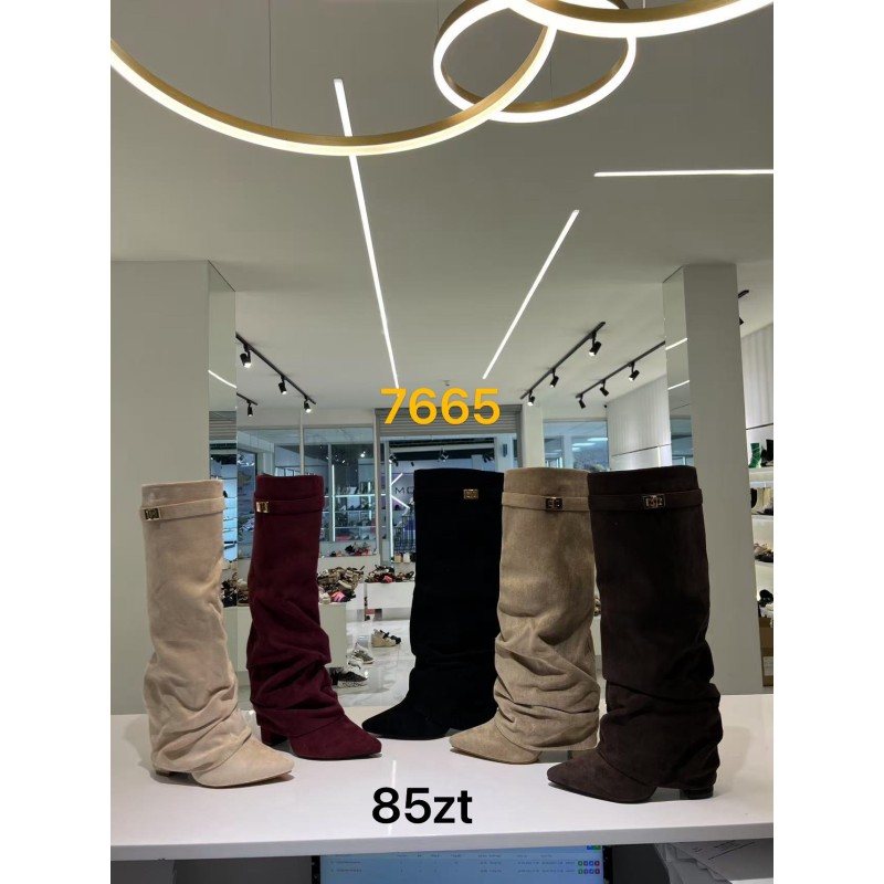 Buty Botki DAMSKIE (36-41,12par)Kolor Jak na zdzięciu