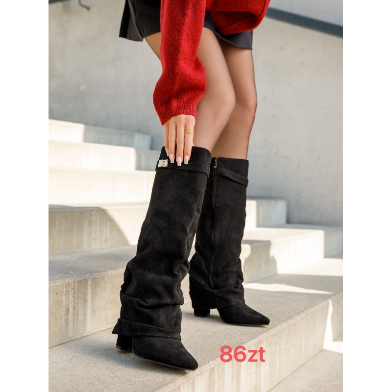 Buty Botki DAMSKIE (36-41,12par)Kolor Jak na zdzięciu