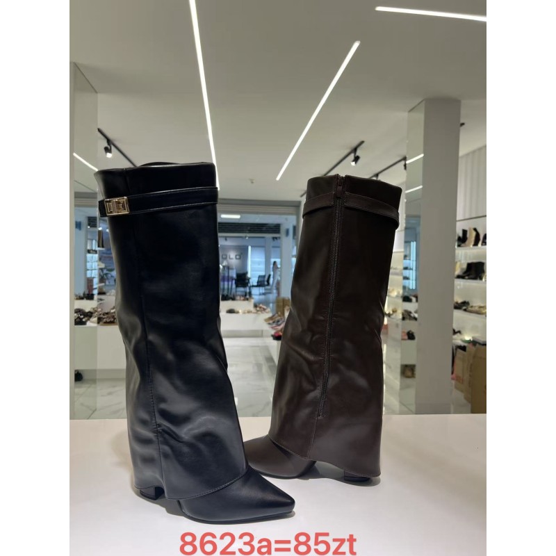 Buty Botki DAMSKIE (36-41,12par)Kolor Jak na zdzięciu