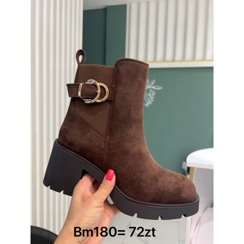 Buty Botki DAMSKIE (36-41,12par)Kolor Jak na zdzięciu