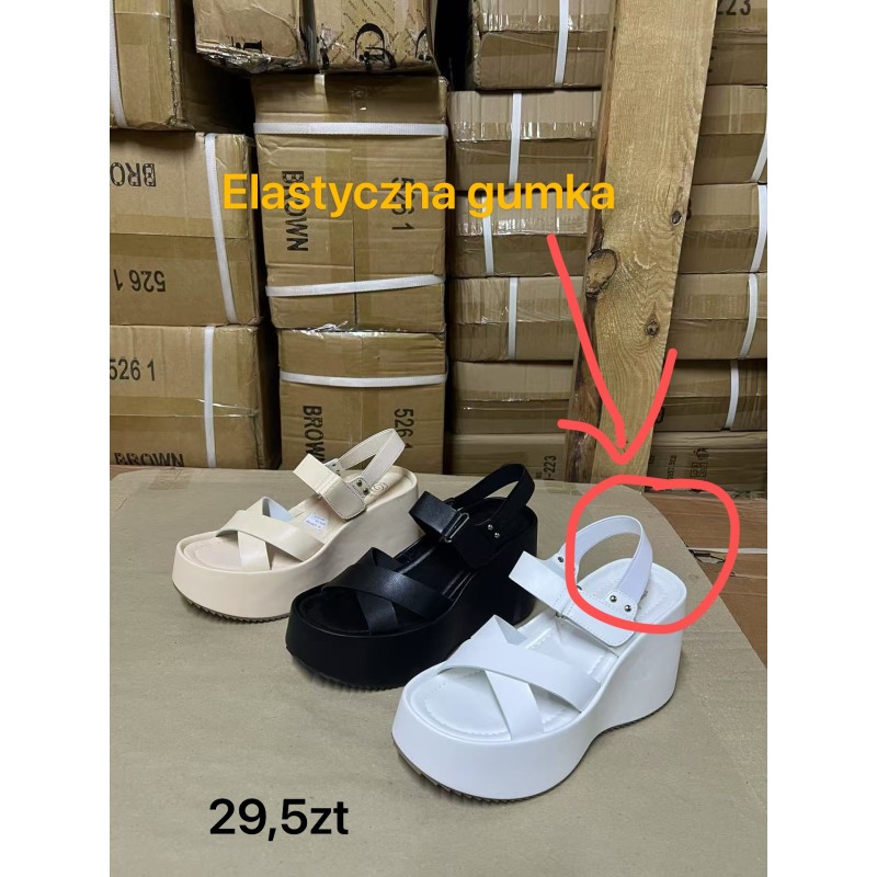 Buty Sandały DAMSKIE (36-41,12par)Kolor Jak na zdzięciu