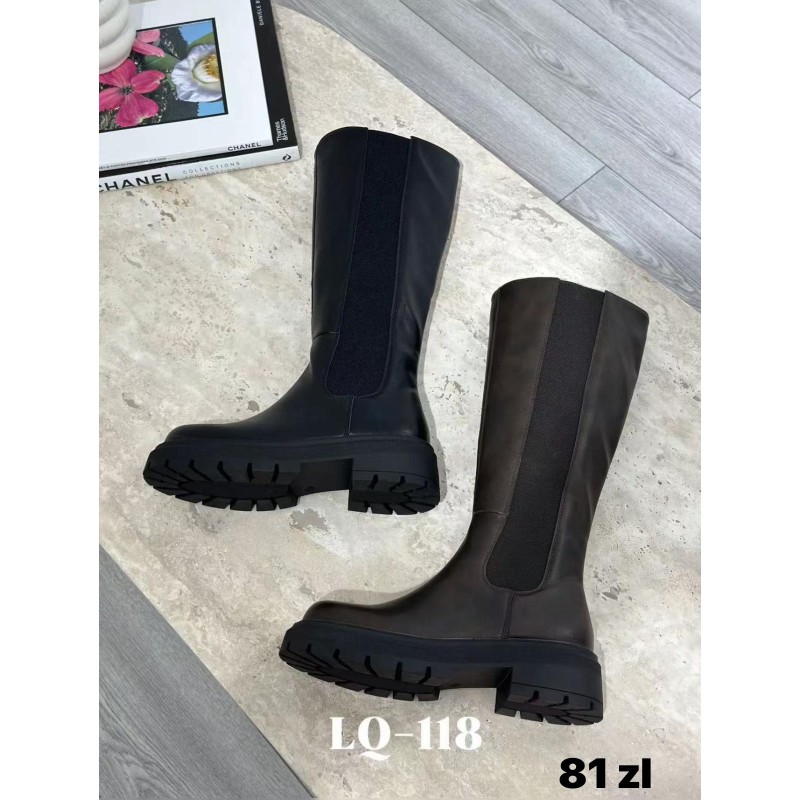 Buty Botki DAMSKIE (36-41,12par)Kolor Jak na zdzięciu
