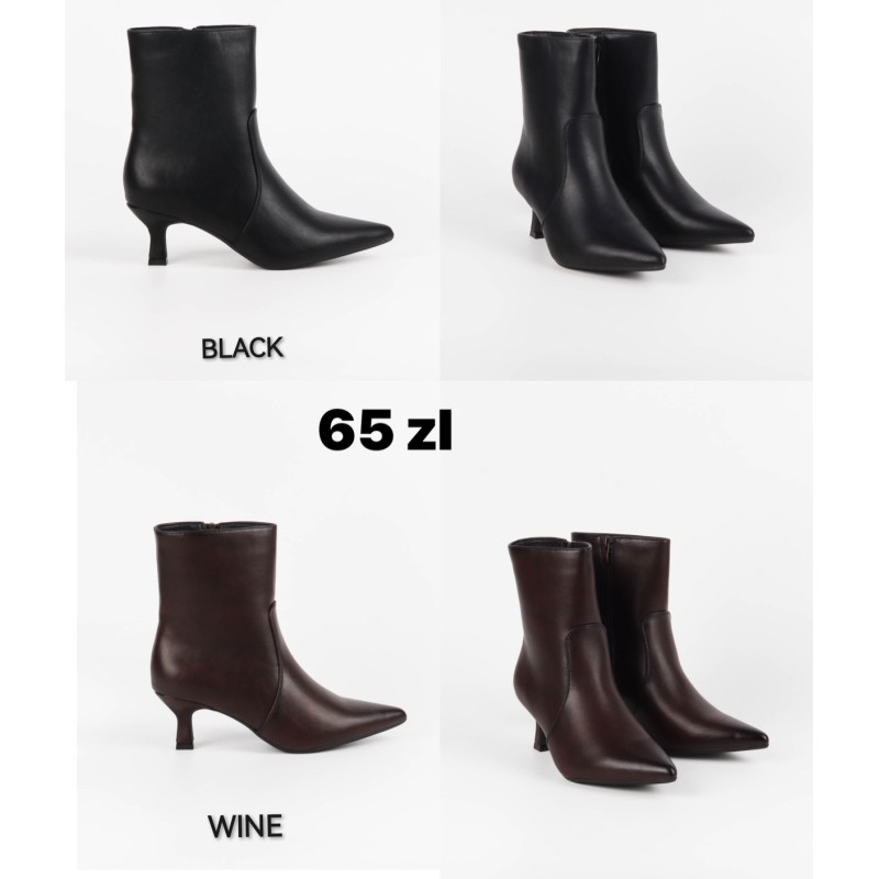 Buty Botki DAMSKIE (36-41,12par)Kolor Jak na zdzięciu