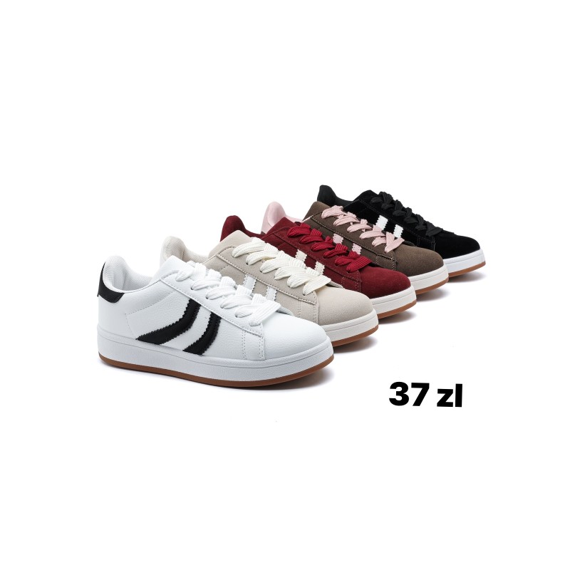 Buty Sportowe DAMSKIE (36-41,12par)Kolor Jak na zdzięciu