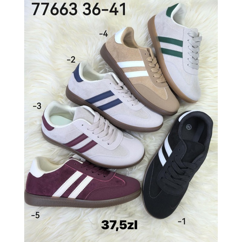 Buty Sportowe DAMSKIE (36-41,12par)Kolor Jak na zdzięciu