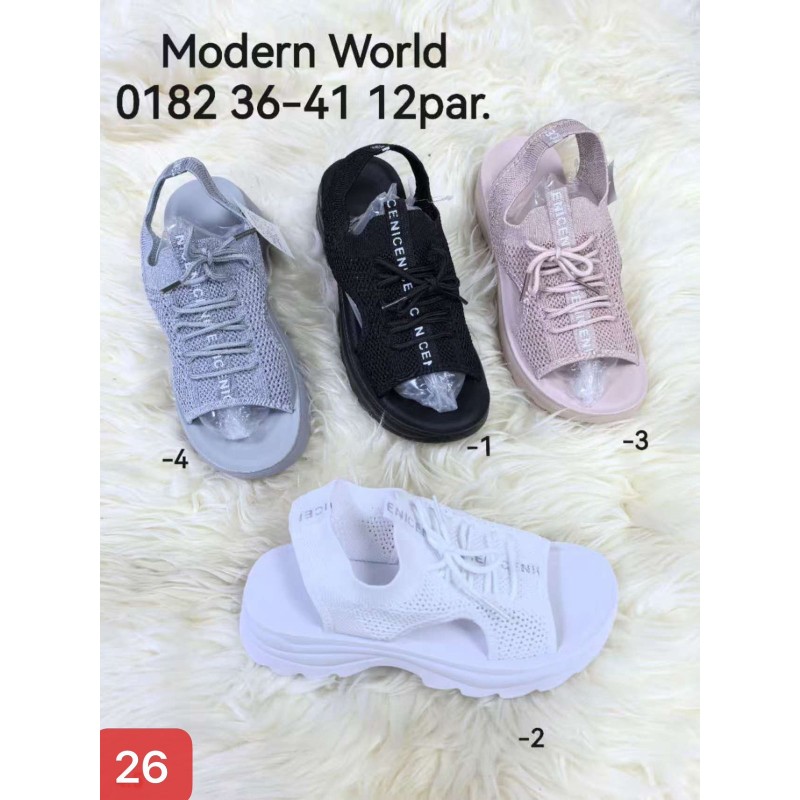 Buty Sandały DAMSKIE (36-41,12par)Kolor Jak na zdzięciu