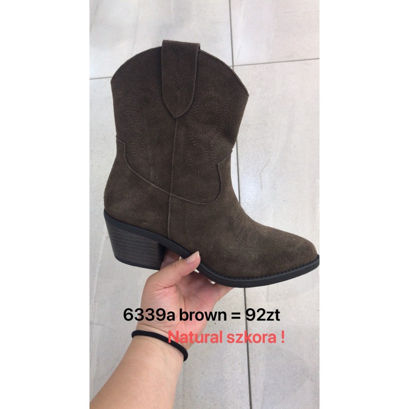 Buty Botki DAMSKIE (36-41,12par)Kolor Jak na zdzięciu