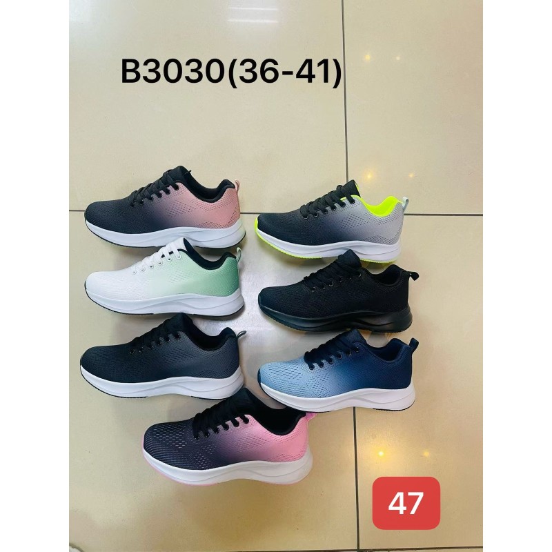 Buty Sportowe DAMSKIE (36-41,12par)Kolor Jak na zdzięciu
