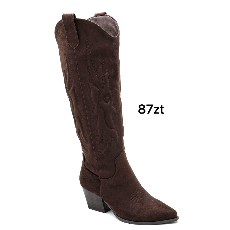 Buty Botki DAMSKIE (36-41,12par)Kolor Jak na zdzięciu