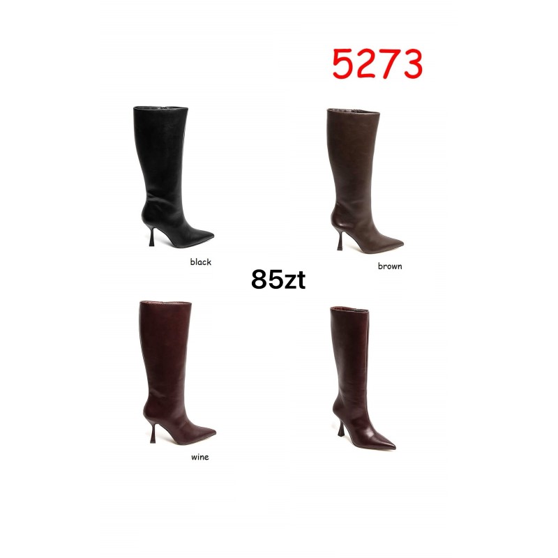 Buty Kozaki DAMSKIE (36-41,12par)Kolor Jak na zdzięciu