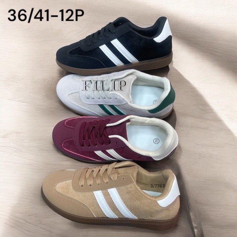 Buty Sportowe DAMSKIE (36-41,12par)Kolor Jak na zdzięciu