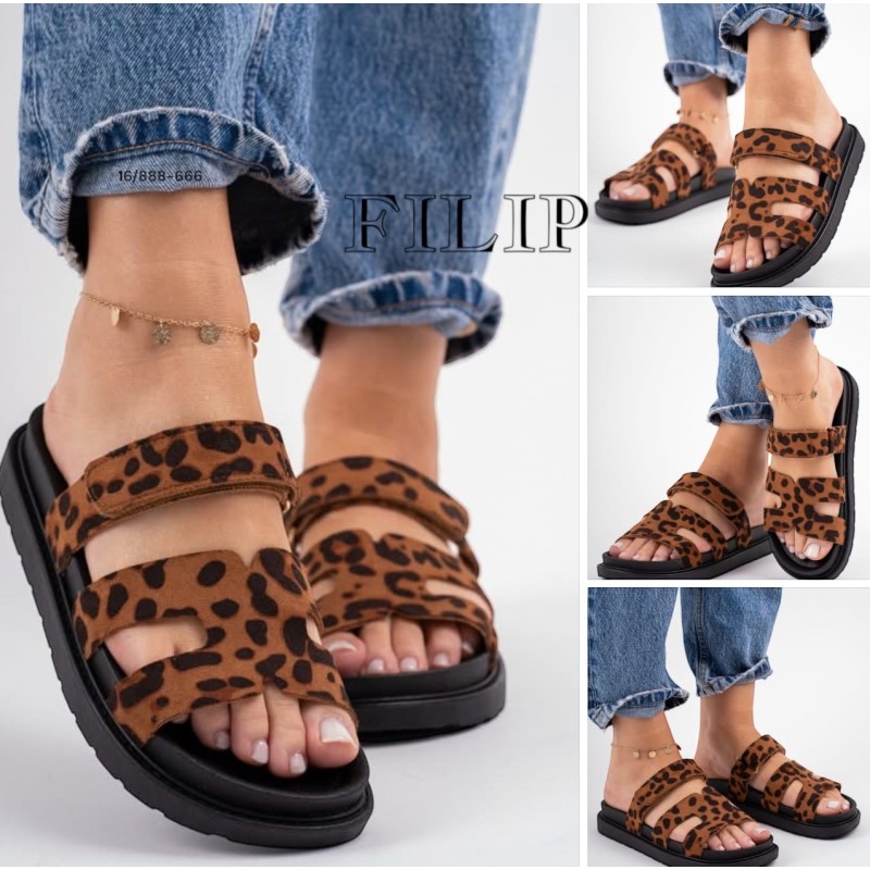 Buty Klapki DAMSKIE (36-41,12par)Kolor Jak na zdzięciu
