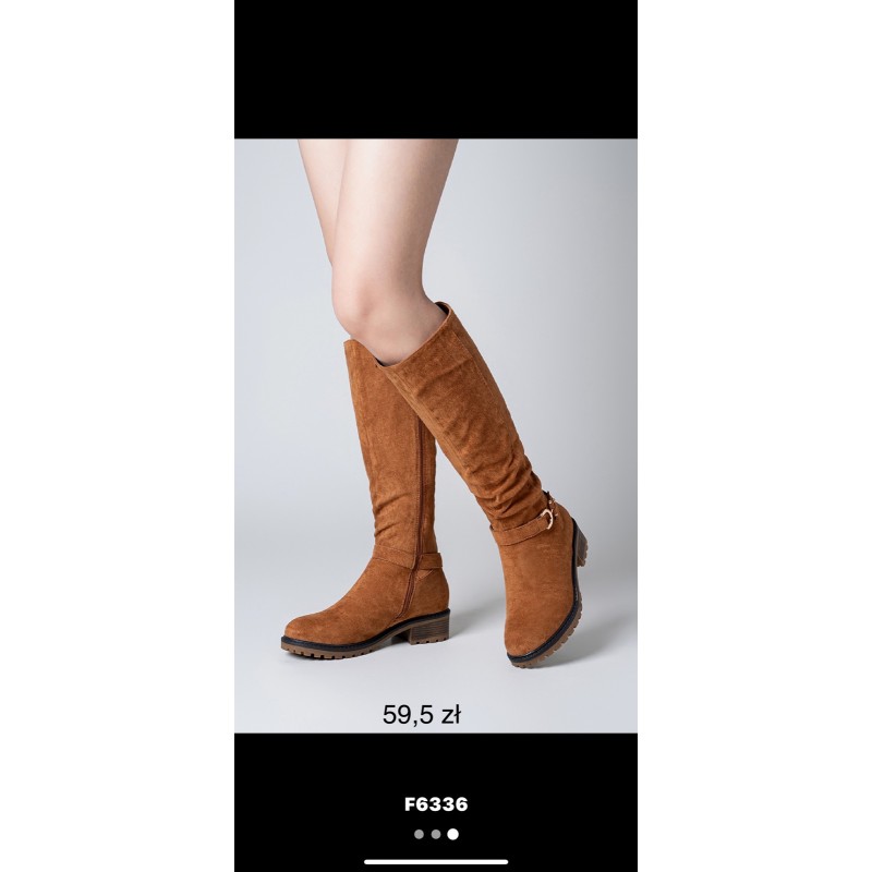 Buty Botki DAMSKIE(36-41,12par)Kolor Jak na zdzięciuc