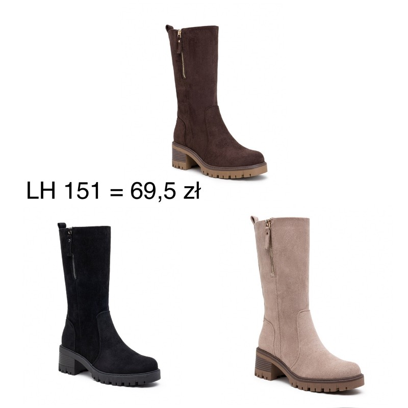 Buty Botki DAMSKIE(36-41,12par)Kolor Jak na zdzięciuc