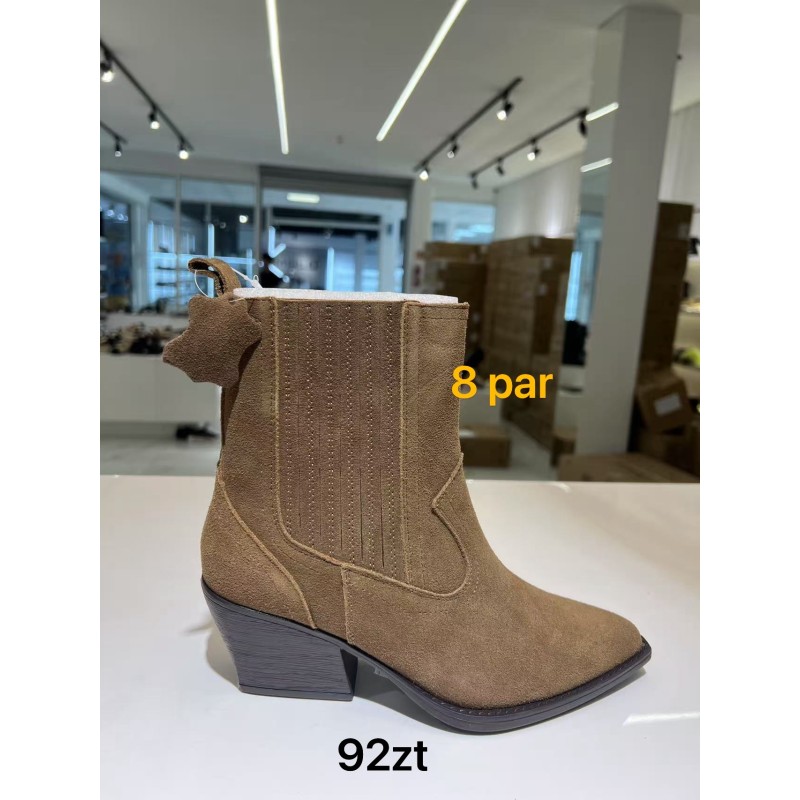 Buty Botki DAMSKIE(36-41,8par)Kolor Jak na zdzięciuc