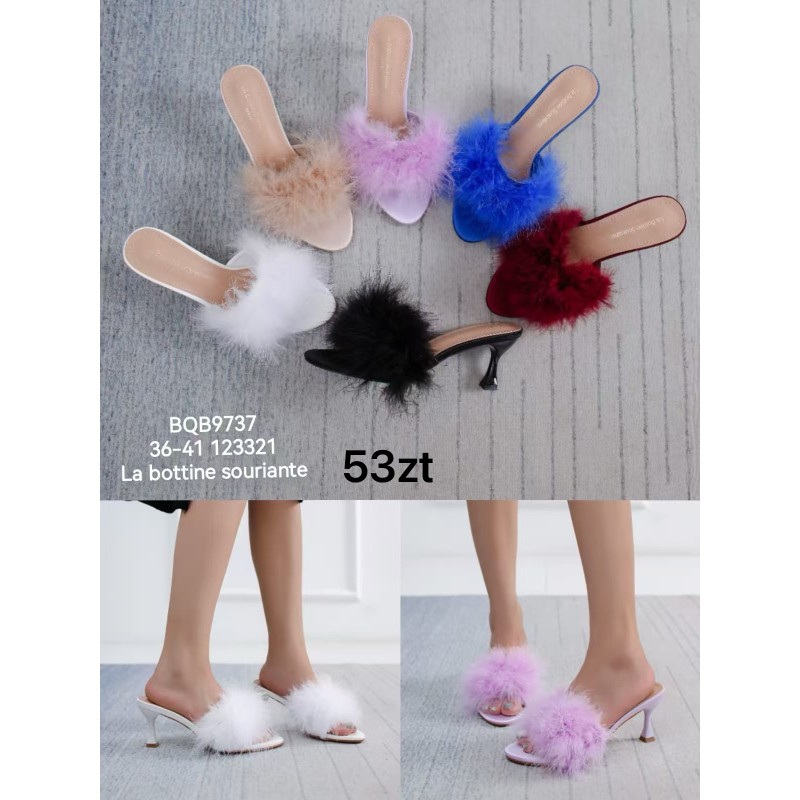 Buty Klapki DAMSKIE(36-41,12par)Kolor Jak na zdzięciuc