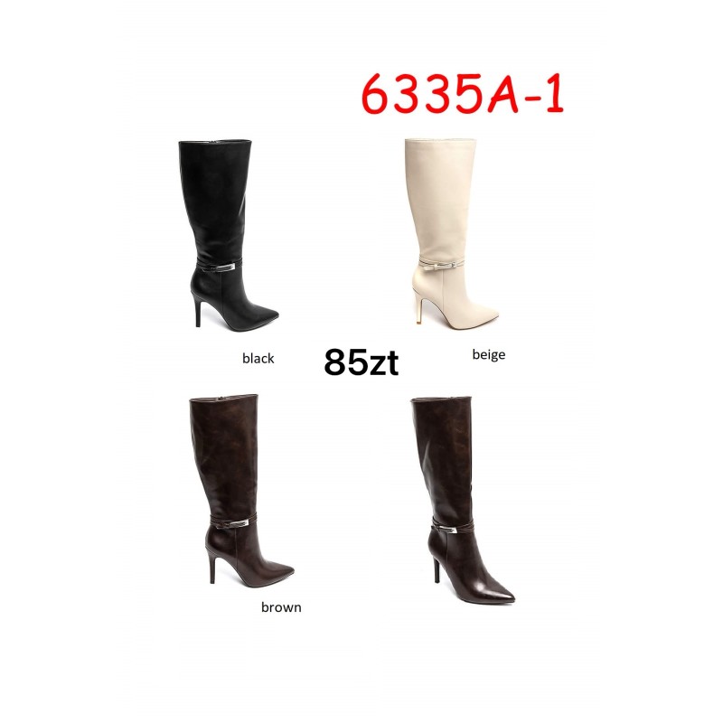 Buty Botki DAMSKIE(36-41,12par)Kolor Jak na zdzięciuc