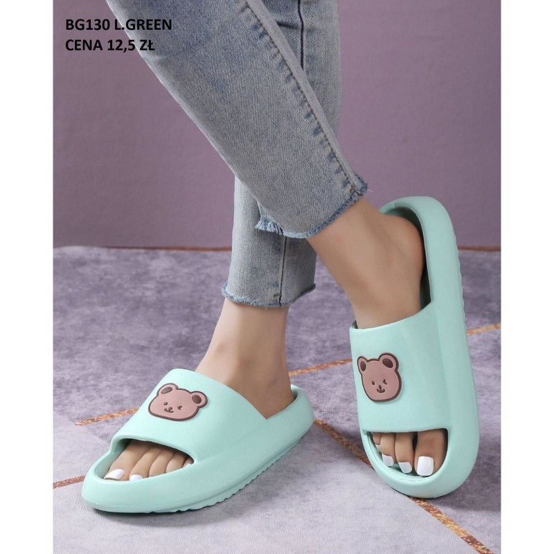 Buty Klapki DAMSKIE(36-41,12par)Kolor Jak na zdzięciuc