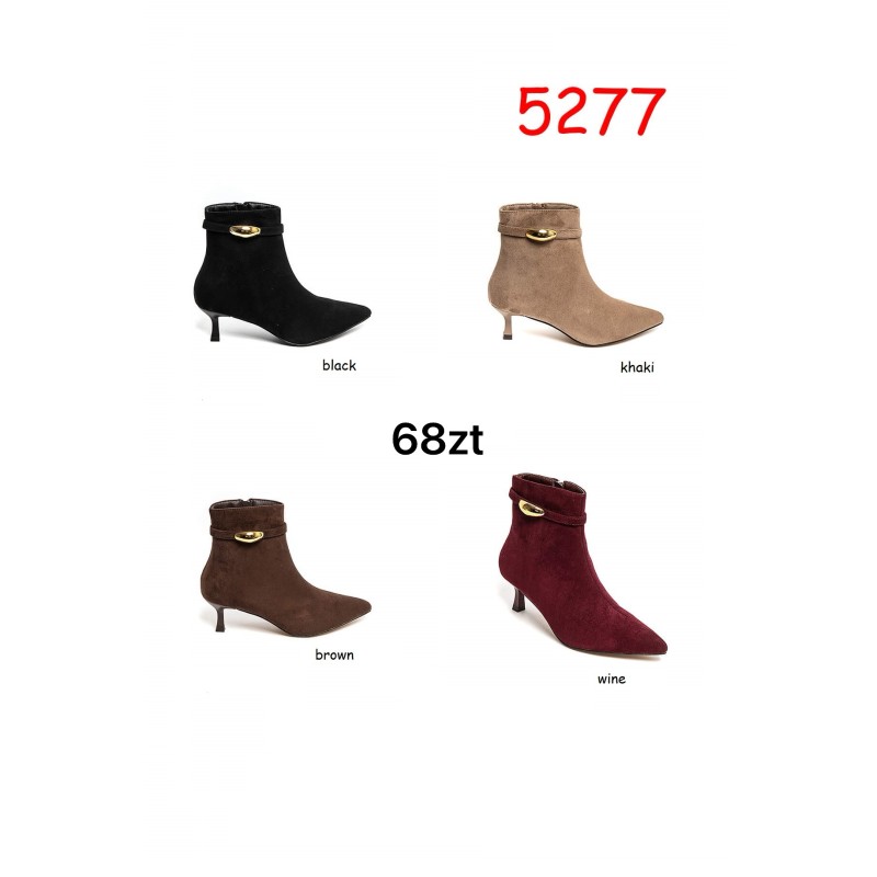 Buty Botki DAMSKIE(36-41,12par)Kolor Jak na zdzięciuc