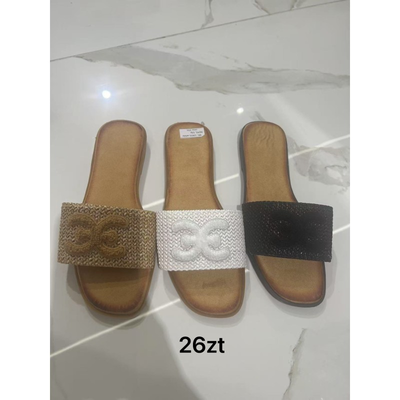 Buty Klapki DAMSKIE(36-41,12par)Kolor Jak na zdzięciuc