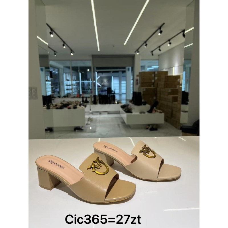 Buty Klapki DAMSKIE(36-41,12par)Kolor Jak na zdzięciuc