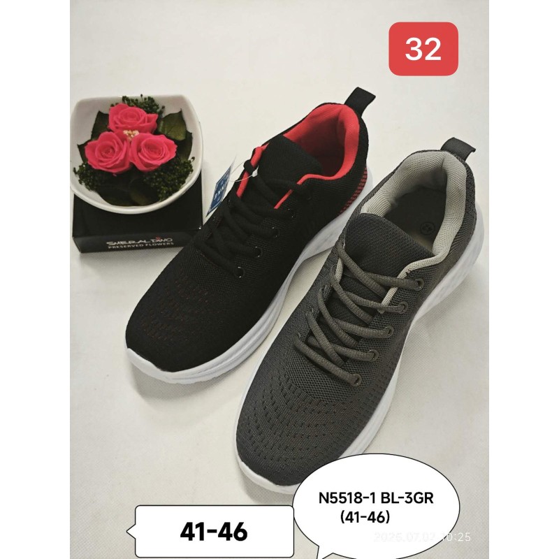 Buty Sportowe MĘSKIE (41-46,12par)Kolor Jak na zdzięciuc