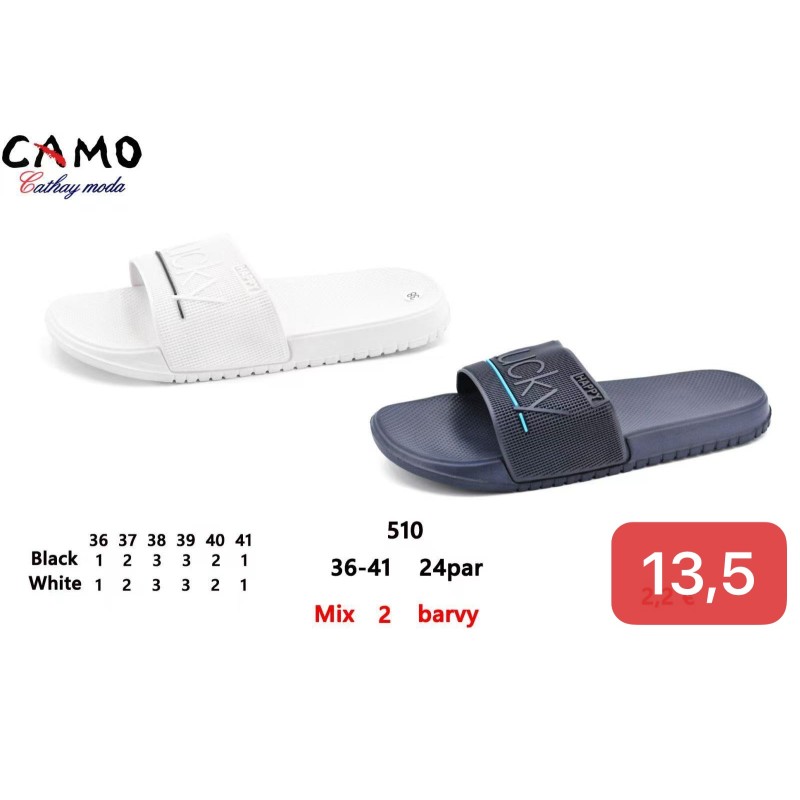 Buty Klapki DAMSKIE (36-41,24par)Kolor Jak na zdzięciuc
