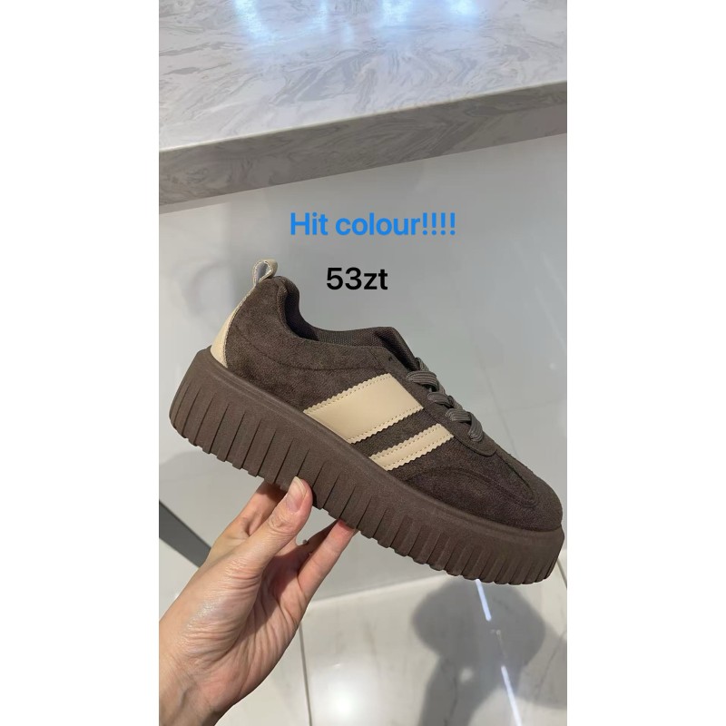 Buty Sportowe DAMSKIE (36-41,12par)Kolor Jak na zdzięciuc