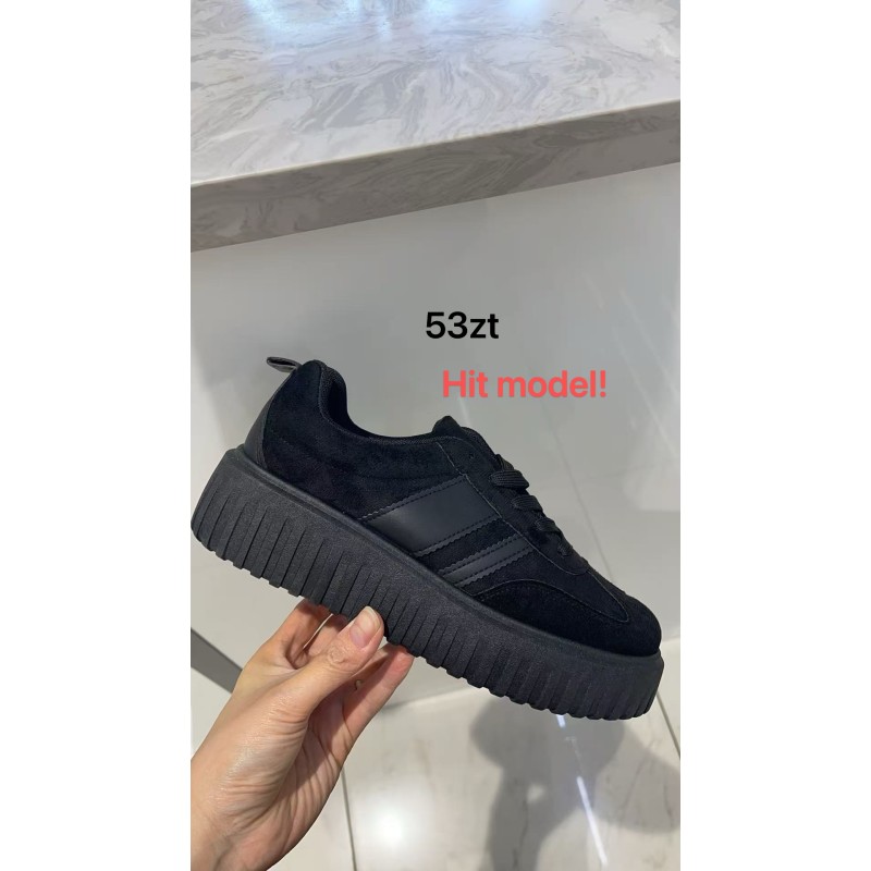 Buty Sportowe DAMSKIE (36-41,12par)Kolor Jak na zdzięciuc