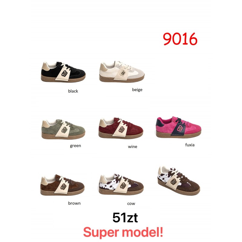 Buty Sportowe DAMSKIE (36-41,12par)Kolor Jak na zdzięciuc