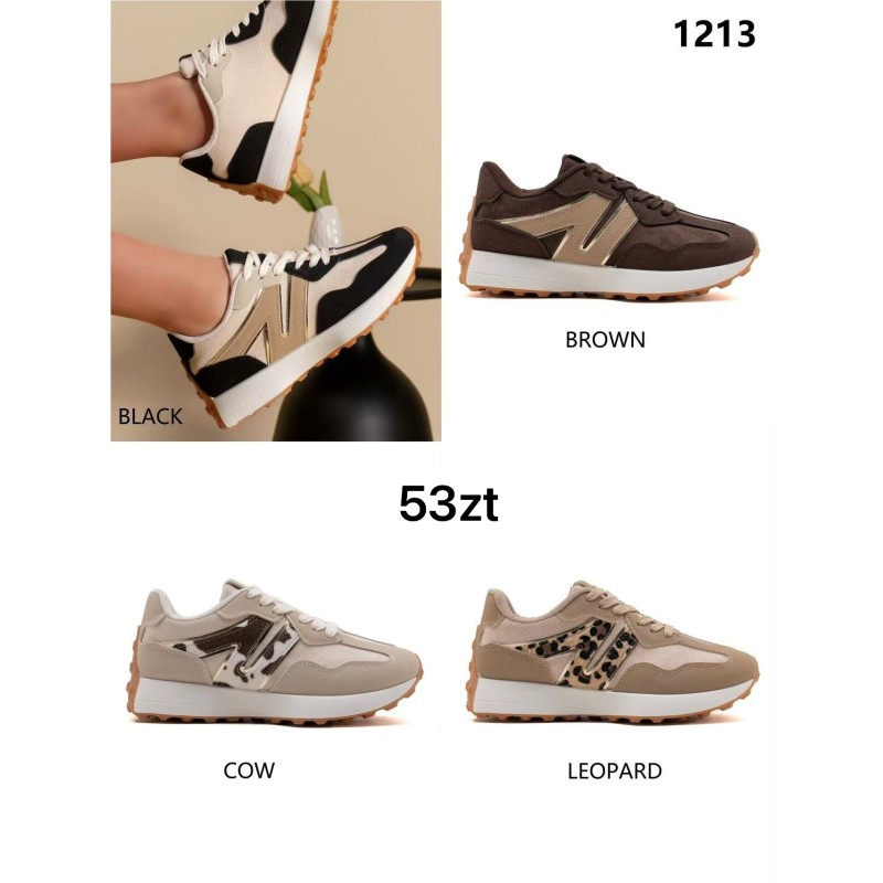Buty Sportowe DAMSKIE (36-41,12par)Kolor Jak na zdzięciuc