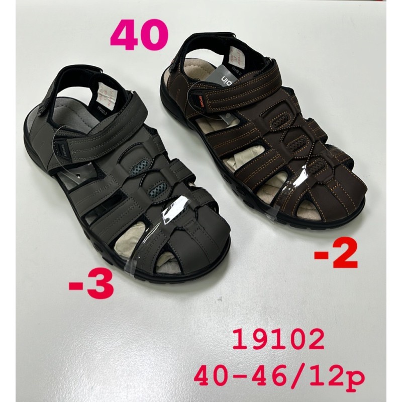 Buty Sandały MĘSKIE (40-46,12par)Kolor Jak na zdzięciu