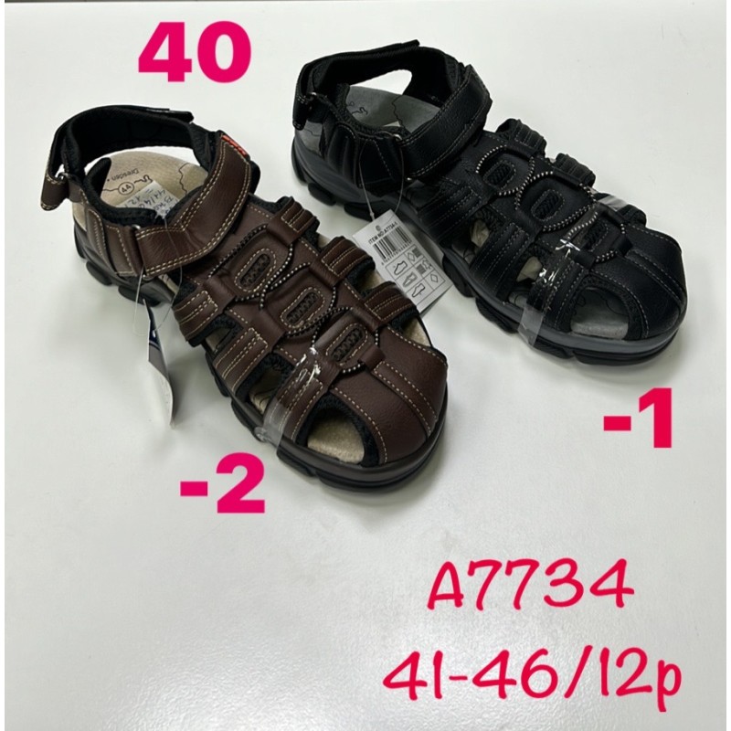 Buty Sandały MĘSKIE (41-46,12par)Kolor Jak na zdzięciu