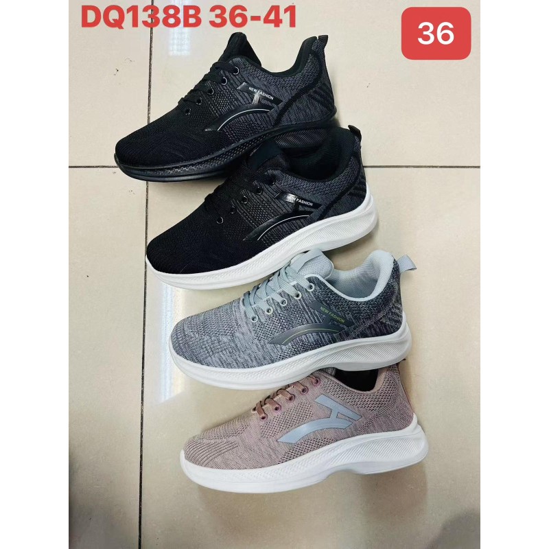Buty Sportowe DAMSKIE (36-41,12par)Kolor Jak na zdzięciuc