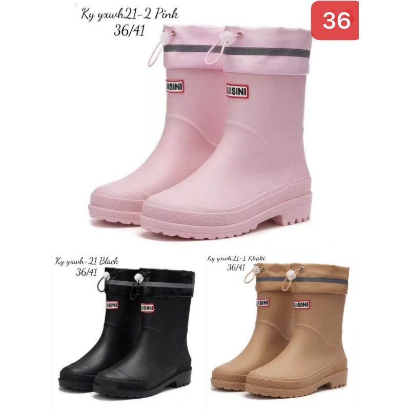 Buty Kalosze DAMSKIE (36-41,12par)Kolor Jak na zdzięciu
